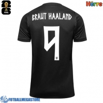 Fotballdrakt Herre Norge Erling Haaland #9 Bortedrakt VM 2026 Kortermet